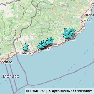 Mappa Via Peri, 18038 Sanremo IM, Italia (9.69538)