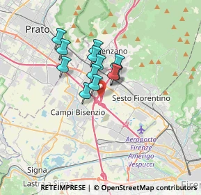Mappa Centro Direzionale Autosole In Entrata, 50019 Sesto Fiorentino FI, Italia (2.33917)