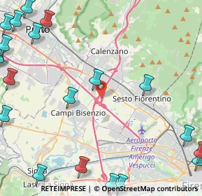 Mappa Centro Direzionale Autosole In Entrata, 50019 Sesto Fiorentino FI, Italia (7.288)