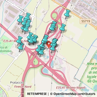 Mappa Centro Direzionale Autosole In Entrata, 50019 Sesto Fiorentino FI, Italia (0.43333)