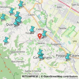 Mappa Via Bosco, 59011 Seano PO, Italia (3.01846)