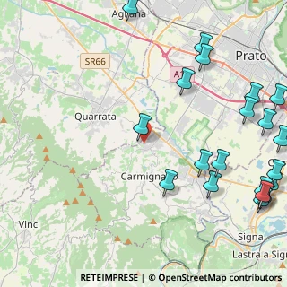 Mappa Via Bosco, 59011 Seano PO, Italia (6.3545)
