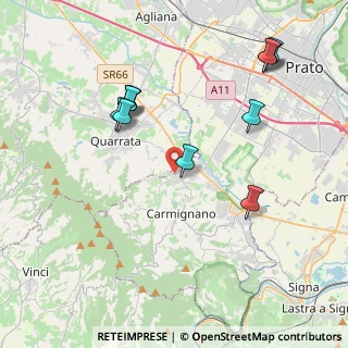 Mappa Via Bosco, 59011 Seano PO, Italia (4.36364)