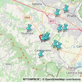 Mappa Via Bosco, 59011 Seano PO, Italia (3.61273)