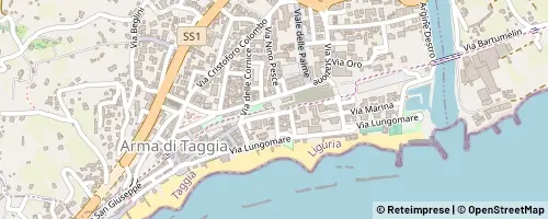 Mappa Taggia