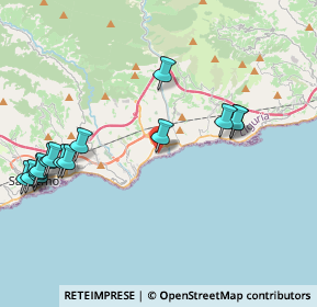 Mappa Via Nazario Sauro, 18018 Taggia IM, Italia (4.89867)