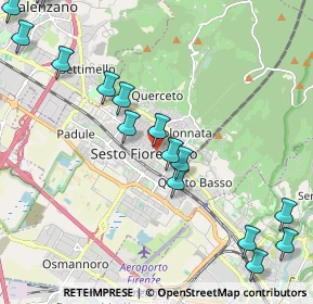 Mappa Via Armando Diaz, 50019 Sesto Fiorentino FI, Italia (2.77063)