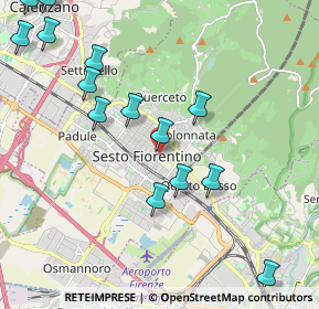 Mappa Via Armando Diaz, 50019 Sesto Fiorentino FI, Italia (2.65467)