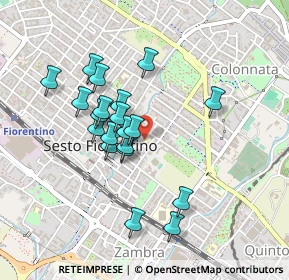 Mappa Via Armando Diaz, 50019 Sesto Fiorentino FI, Italia (0.3965)