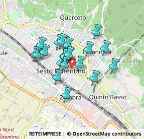 Mappa Via Armando Diaz, 50019 Sesto Fiorentino FI, Italia (0.67)