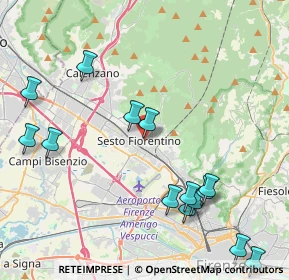 Mappa Via Armando Diaz, 50019 Sesto Fiorentino FI, Italia (5.12214)