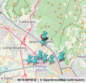 Mappa Via Armando Diaz, 50019 Sesto Fiorentino FI, Italia (3.02)