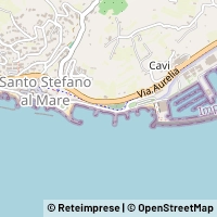 Kaart Santo Stefano al Mare