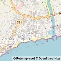 Hartă Taggia