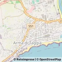 Mapa Taggia