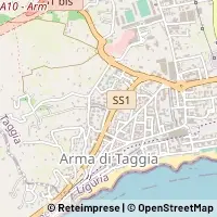 Mapa Taggia