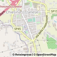 नक्शा Chiesina Uzzanese