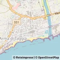 Mapa Taggia