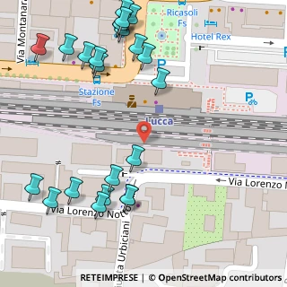 Mappa VIA DI COLOMBAIA 437 - LUCCA Piazzano 55100 Lucca, 55100 Lucca LU, Italia (0.09286)