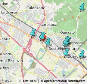 Mappa Piazza San Bartolomeo, 50019 Sesto Fiorentino FI, Italia (1.89727)