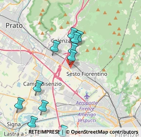 Mappa Piazza San Bartolomeo, 50019 Sesto Fiorentino FI, Italia (4.32727)