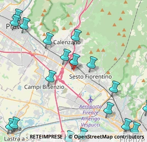 Mappa Piazza San Bartolomeo, 50019 Sesto Fiorentino FI, Italia (6.13944)