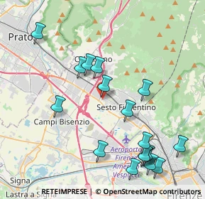 Mappa Piazza San Bartolomeo, 50019 Sesto Fiorentino FI, Italia (4.68647)