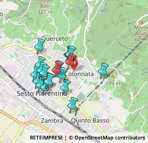 Mappa Via G. Cerreti, 50019 Sesto Fiorentino FI, Italia (0.7715)