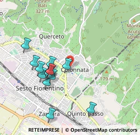 Mappa Via G. Cerreti, 50019 Sesto Fiorentino FI, Italia (0.94769)