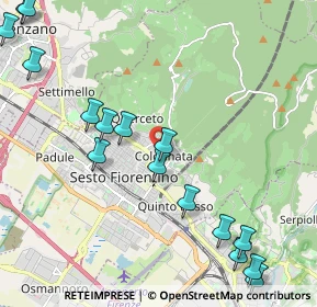 Mappa Via G. Cerreti, 50019 Sesto Fiorentino FI, Italia (2.80188)