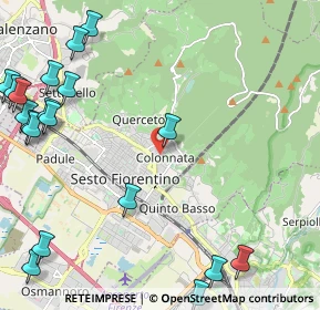 Mappa Via G. Cerreti, 50019 Sesto Fiorentino FI, Italia (3.27789)