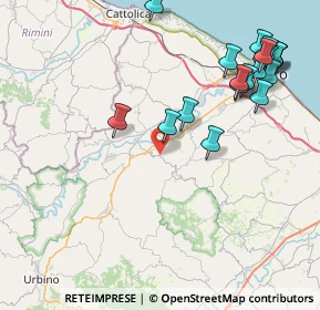 Mappa Via Serra, 61020 Vallefoglia PU, Italia (10.167)