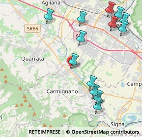 Mappa Via N. Copernico, 59011 Seano PO, Italia (5.07154)