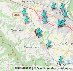 Mappa Via N. Copernico, 59011 Seano PO, Italia (4.60571)