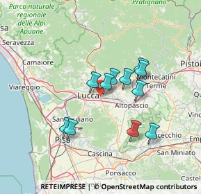 Mappa Pieve San Paolo, 55012 Capannori LU, Italia (11.52818)