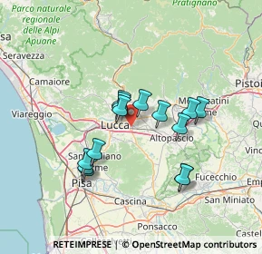 Mappa Pieve San Paolo, 55012 Capannori LU, Italia (11.98429)