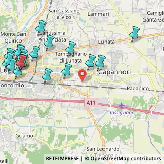Mappa Pieve San Paolo, 55012 Capannori LU, Italia (2.979)