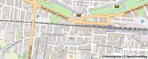 Mappa Lucca