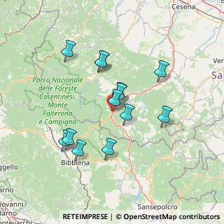 Mappa Via Campo Sportivo, 47021 Bagno di Romagna FC, Italia (12.76615)