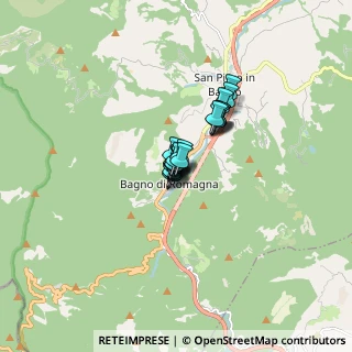 Mappa Via Campo Sportivo, 47021 Bagno di Romagna FC, Italia (0.7505)