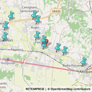Mappa Via Fornace, 55016 Porcari LU, Italia (2.42)