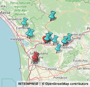 Mappa Traversa V Via Bandettini, 55100 Lucca LU, Italia (11.81882)