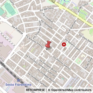 Mappa Via A. Gramsci, 151, 50019 Sesto Fiorentino, Firenze (Toscana)