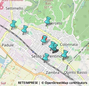 Mappa Via XI Febbraio, 50019 Sesto Fiorentino FI, Italia (0.78667)