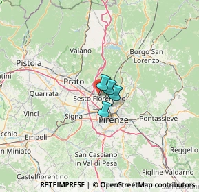 Mappa Via XI Febbraio, 50019 Sesto Fiorentino FI, Italia (46.13364)