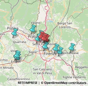 Mappa Via XI Febbraio, 50019 Sesto Fiorentino FI, Italia (11.582)