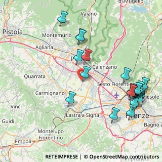 Mappa Via della Gora Bandita, 59100 Prato PO, Italia (10.0445)