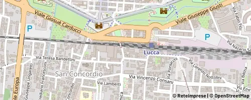Mappa Lucca