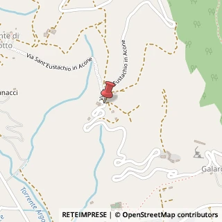 Mappa Via s. eustachio in acone 88, 50065 Pontassieve, Firenze (Toscana)