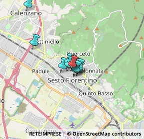 Mappa Piazza S. Francesco, 50019 Sesto Fiorentino FI, Italia (0.88545)
